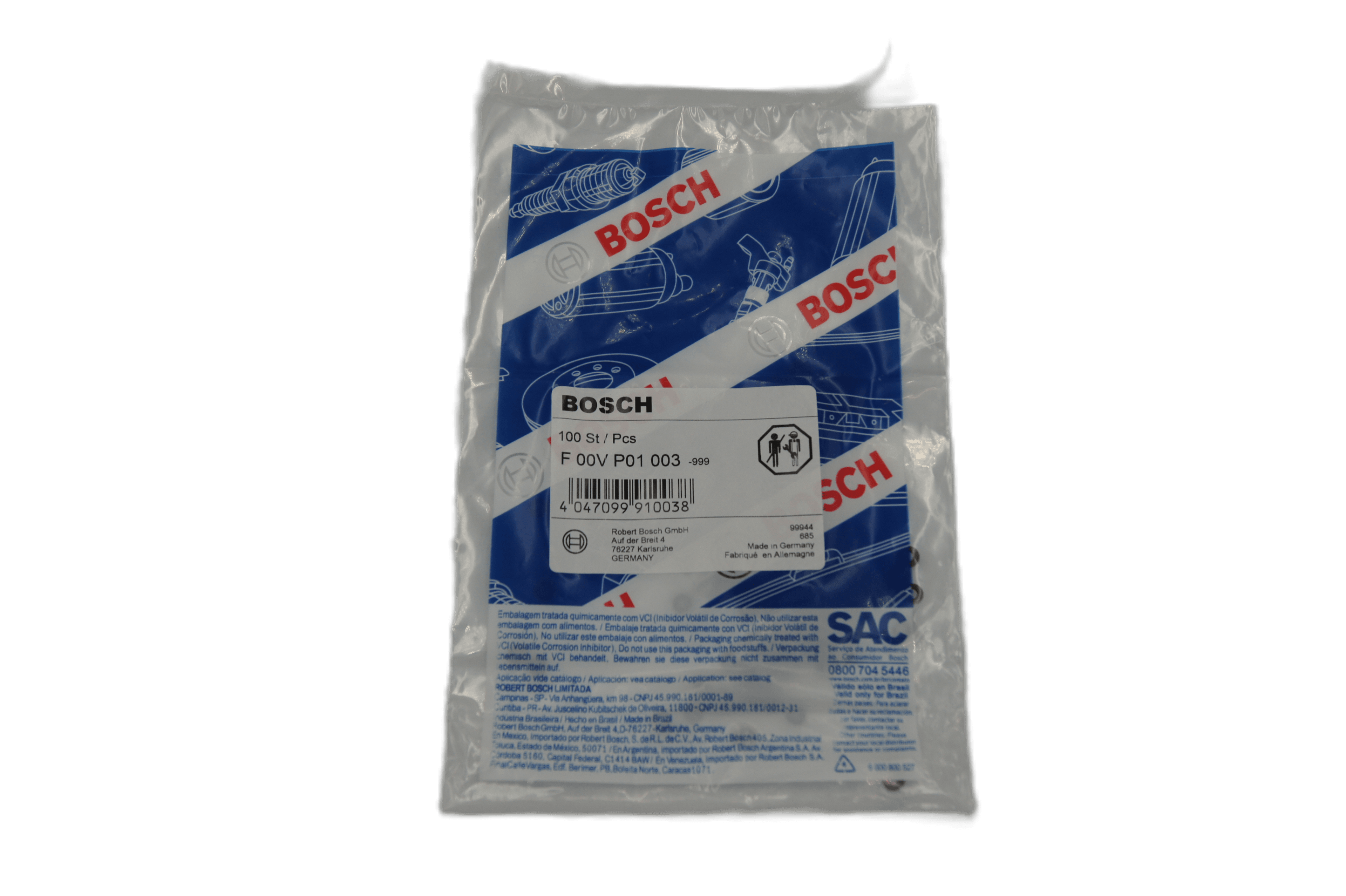 F00VP01003 Уплотнительные резиновые кольца форсунок Bosch piezo